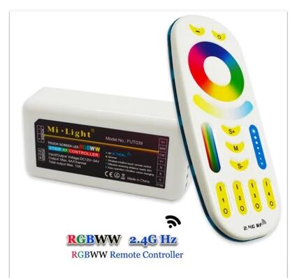 DC12/24V Max 6A/CH, 2.4G Wireless Remote Receiving RGBW Controller For Led Strip Bulb Downlight Warranty 5years DC12/24V Max 6A/CH, 2.4G Wireless Remote Receiving RGBW Controller For Led Strip Bulb Downlight Warranty 5years